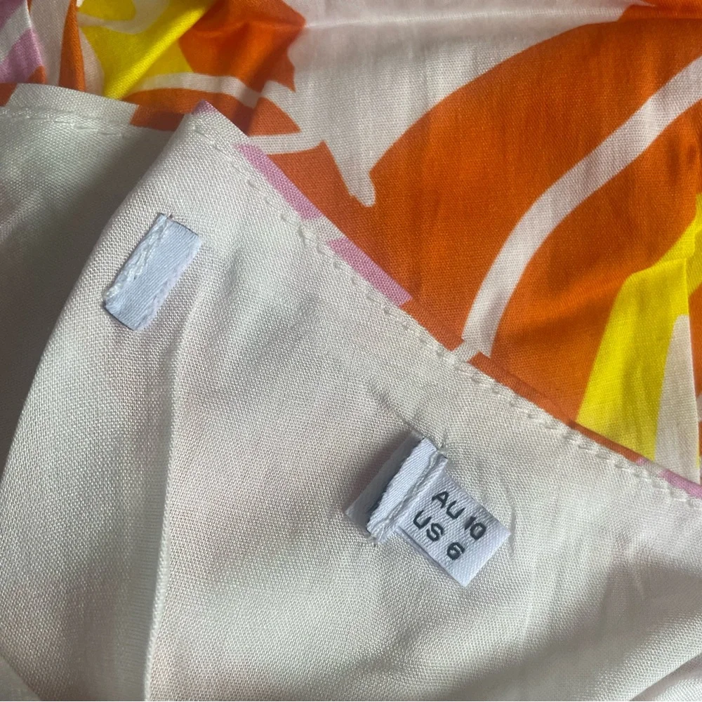 Hello Molly Orange & Pink One-Shoulder Floral Maxi Dress - Picture 5 of 5